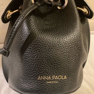 Anna Paola Black Mini Bag